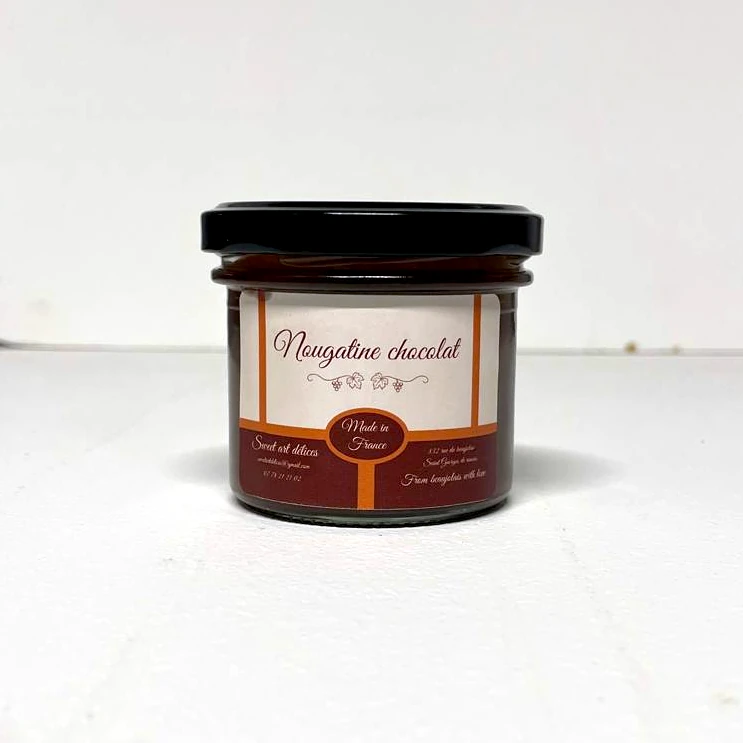 Pâte à tartiner nougatine chocolat